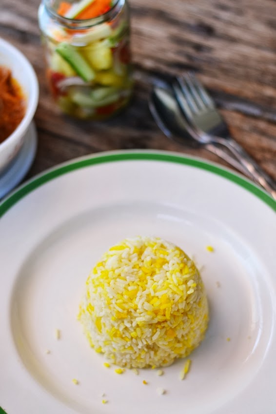 Alia Laila: Nasi Minyak Terengganu dan Gulai Kawah (Ayam)