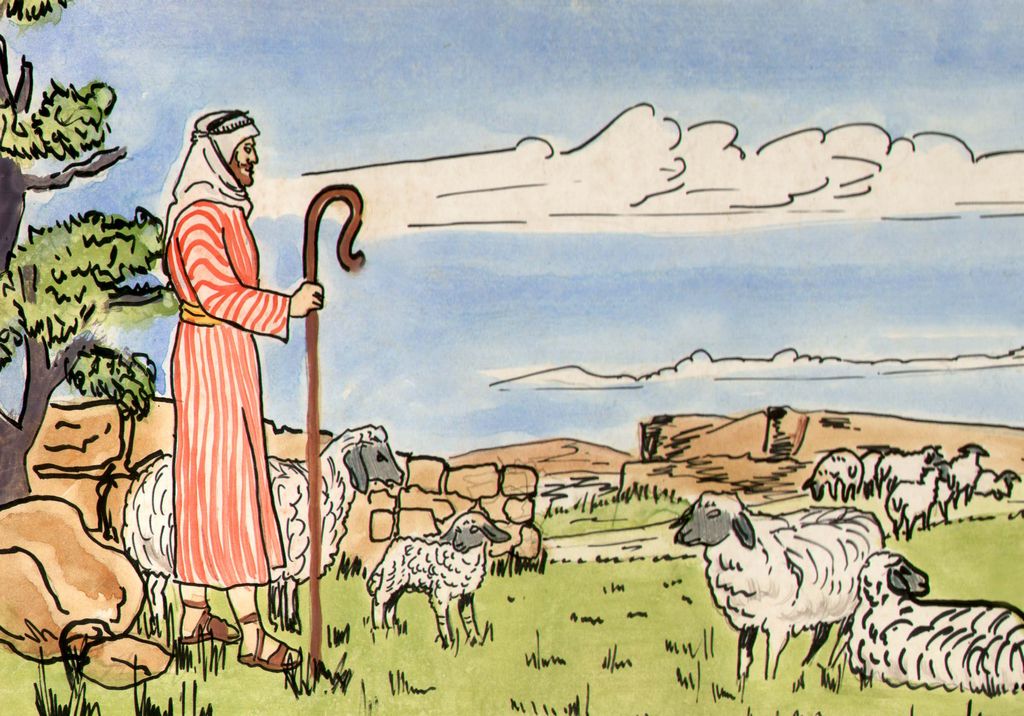 jesus-tells-about-a-lost-sheep