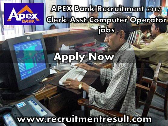 APEX Bank Recruitment 2017 APEX Bank Recruitment 2017