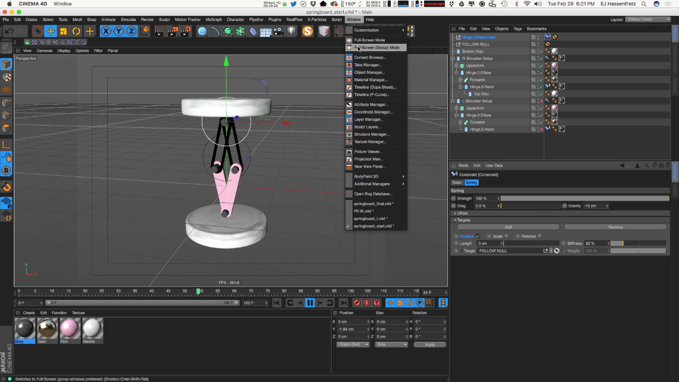 rigging cinema 4d rigging cinema 4d