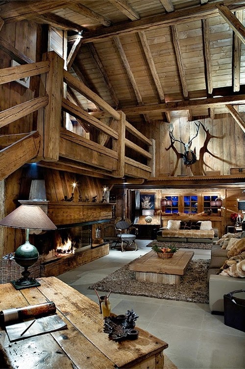 Rustic interior design: Most Beautiful Houses in the World