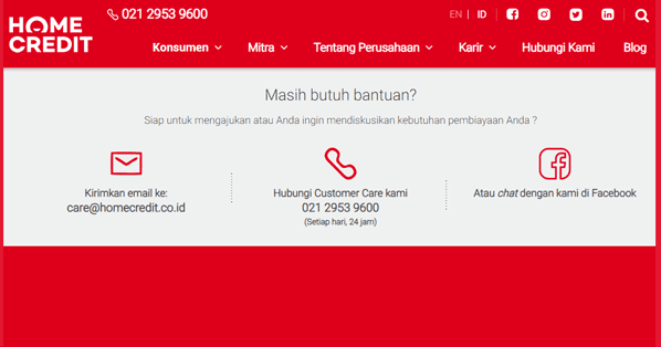 Home Credit Ke Customer Care Number