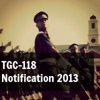 TGC 118 Notification 