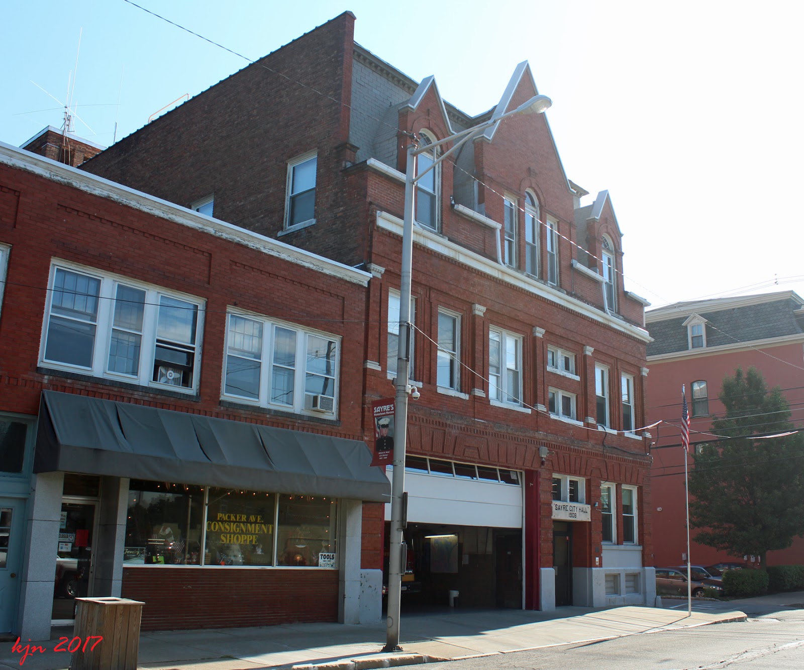 The Outskirts of Suburbia Engine Company No. 1, Sayre Fire Department