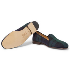 His Wardrobe Upside Down: STUBBorn velvet slippers from Stubbs and Wootton