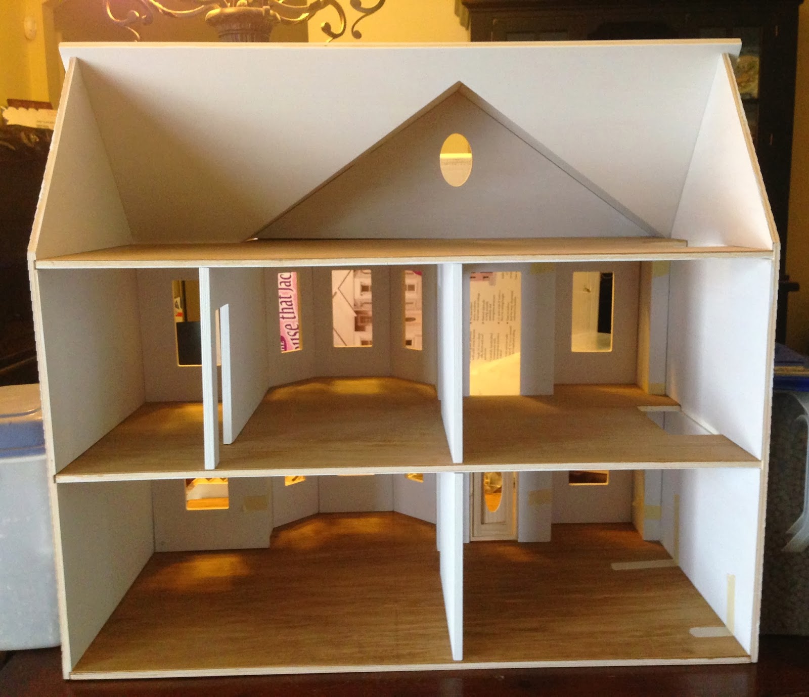 Once Upon A Doll Collection Building a Dollhouse, Part 1