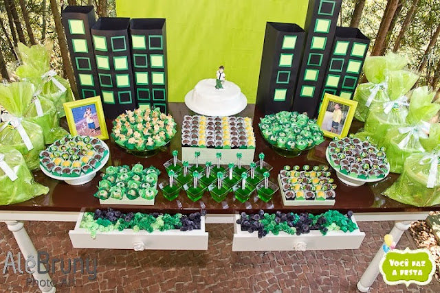 tema festa menino infantil aniversário ben10