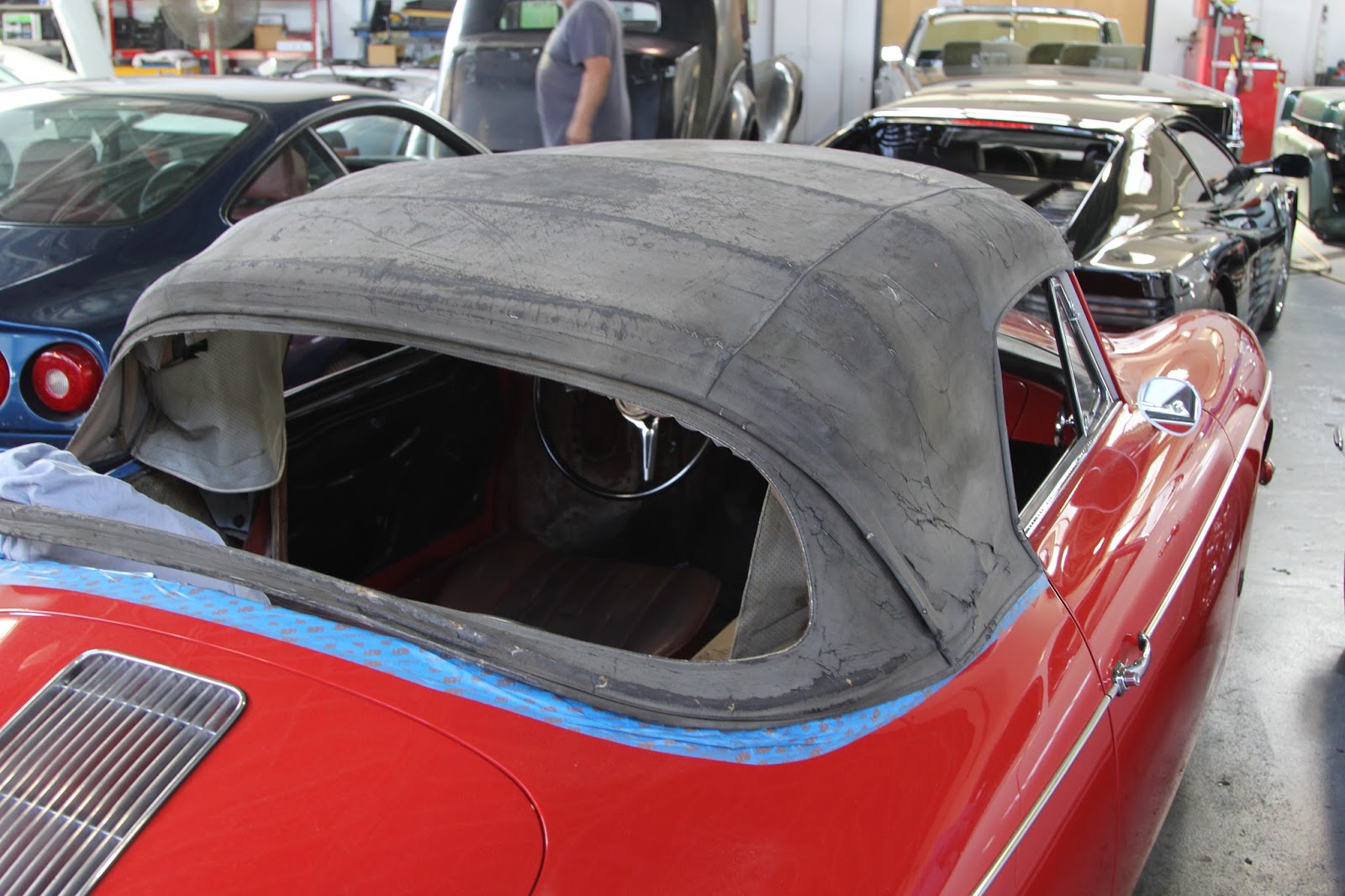 Cooks Upholstery and Classic Restoration Porsche 356 New Interior and
