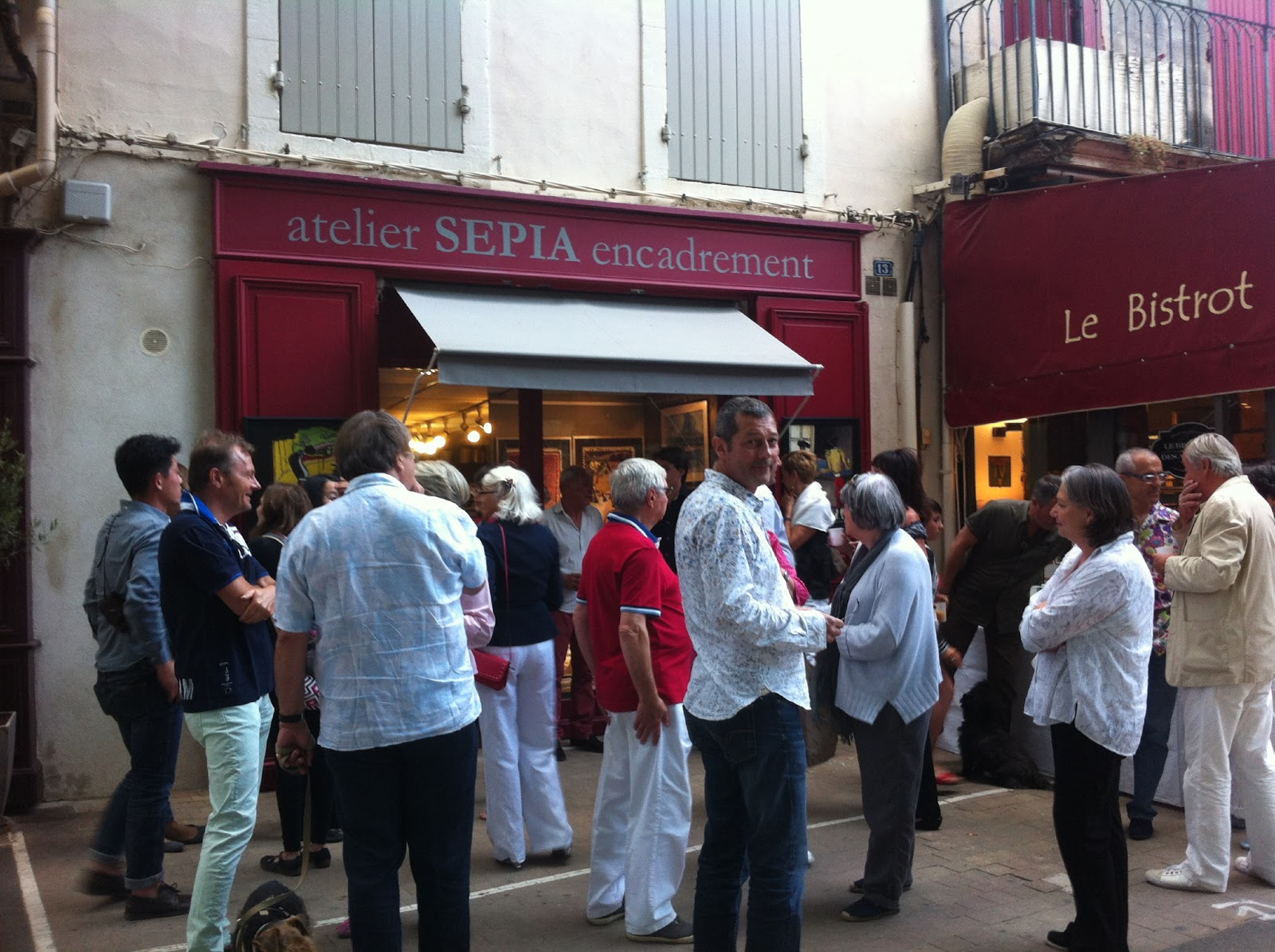 Hervé Van Auweghem, artiste peintre Vernissage à St Remy un beau