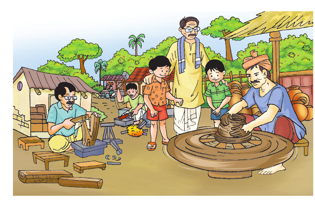 English Video Lesson and Transaction Method "My Village"