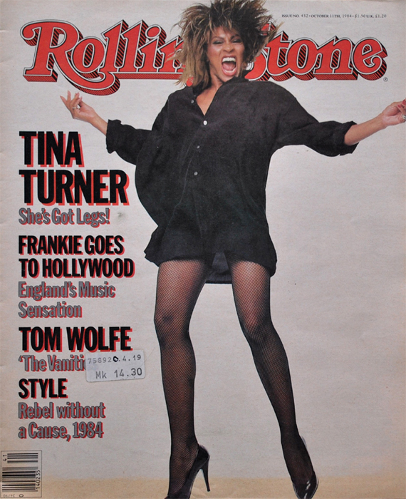 Top Of The Pop Culture 80s Tina Turner Rolling Stone 1984