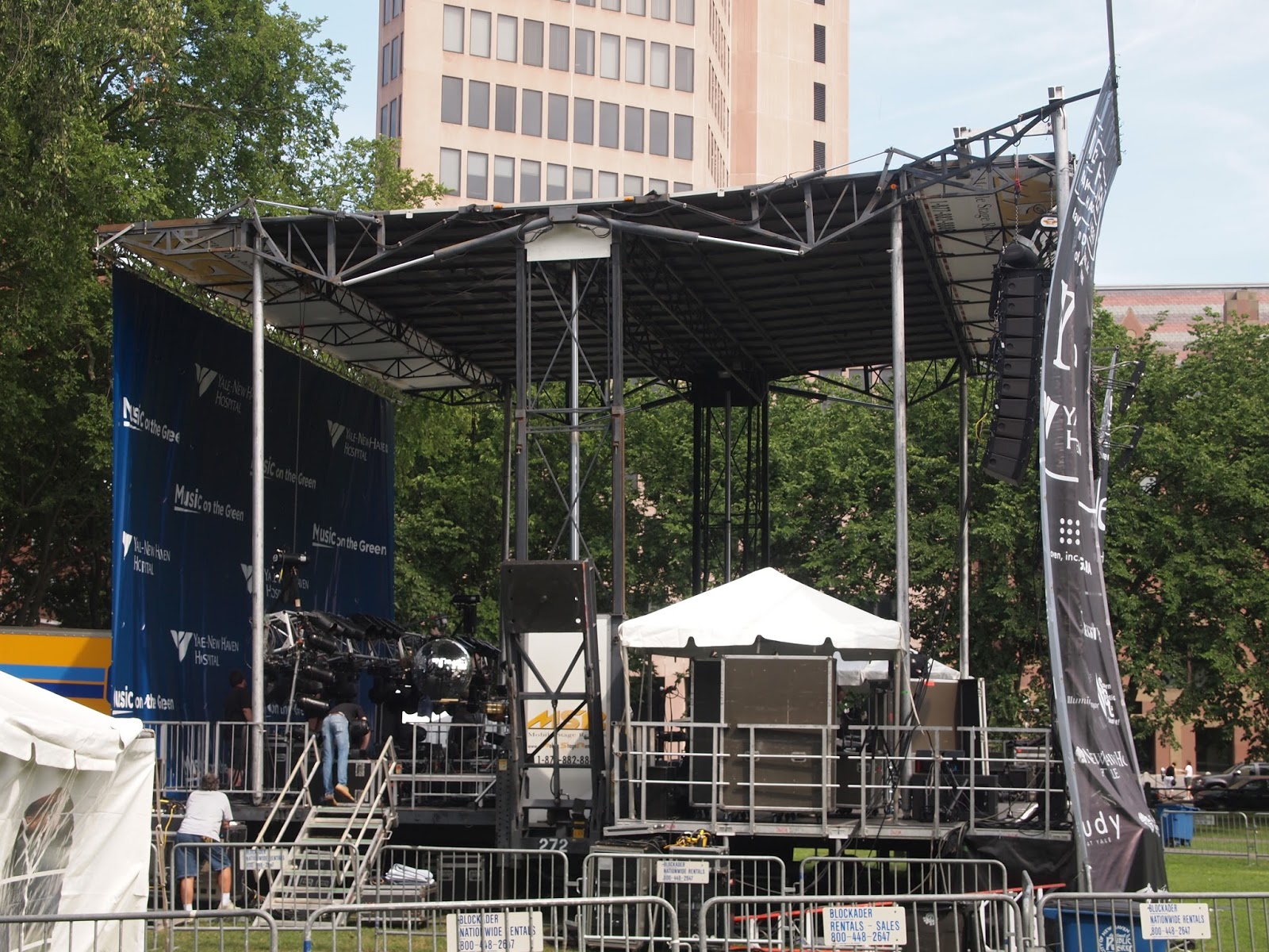Tonight on the New Haven Green.