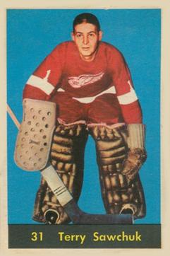 terry sawchuk: he groped for his stick and gloves and, defiant, went to  work