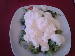 Broccoli tras in wok