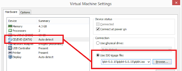 VMWare: Workstation arrancar desde USB