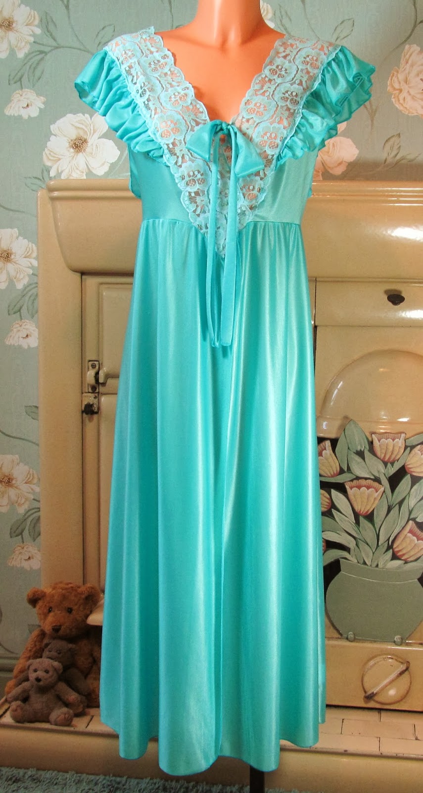 silk maxi nighty