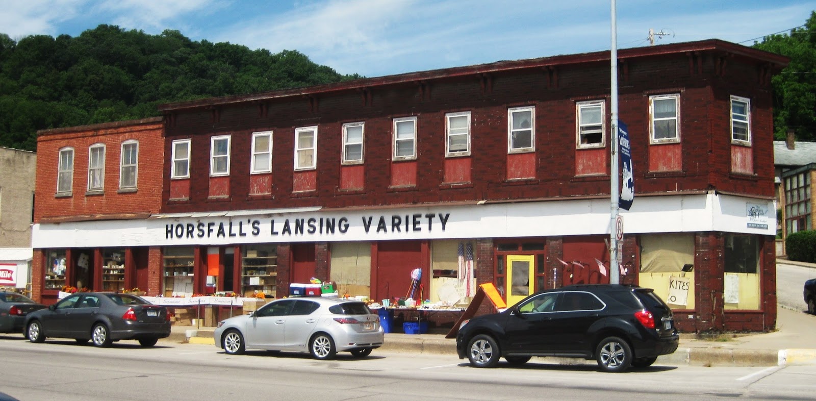 Detritus of Empire Pictures from the Road Lansing Iowa