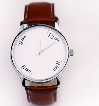 stretchable time watch