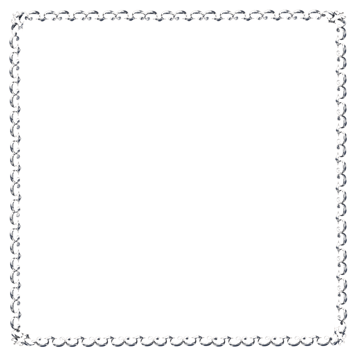 Free Elements FREE CHROME CURVE DIGI SCRAPBOOK FRAME