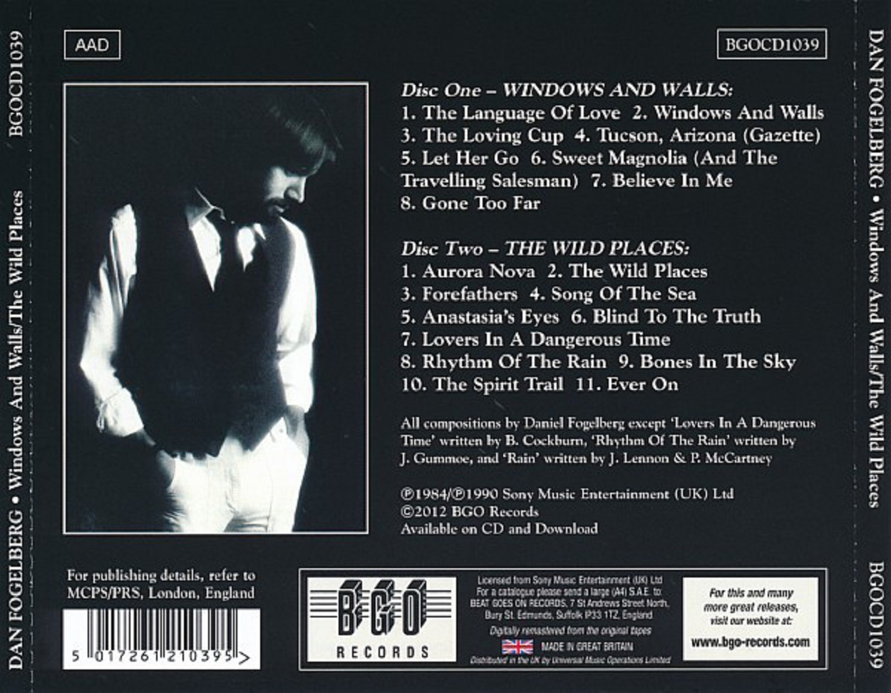 El Rincon De Luis Dan Fogelberg Windows And Walls The