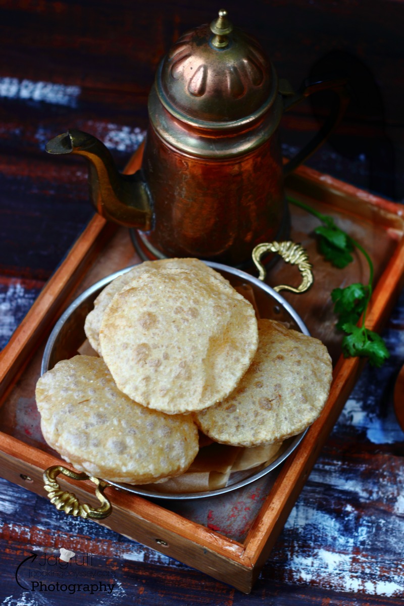 Jagruti's Cooking Odyssey PooriPuri Unleavened Deep Fried Indian