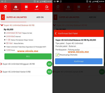 Smartfren Super 4G Unlimited Bulanan 60 Ribu Smartfren Super 4G Unlimited Bulanan 60 Ribu