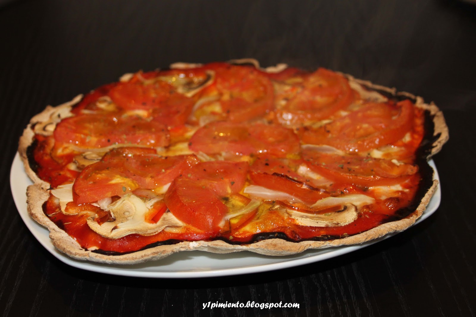 ¡Y un pimiento! Pizza "della Casa"