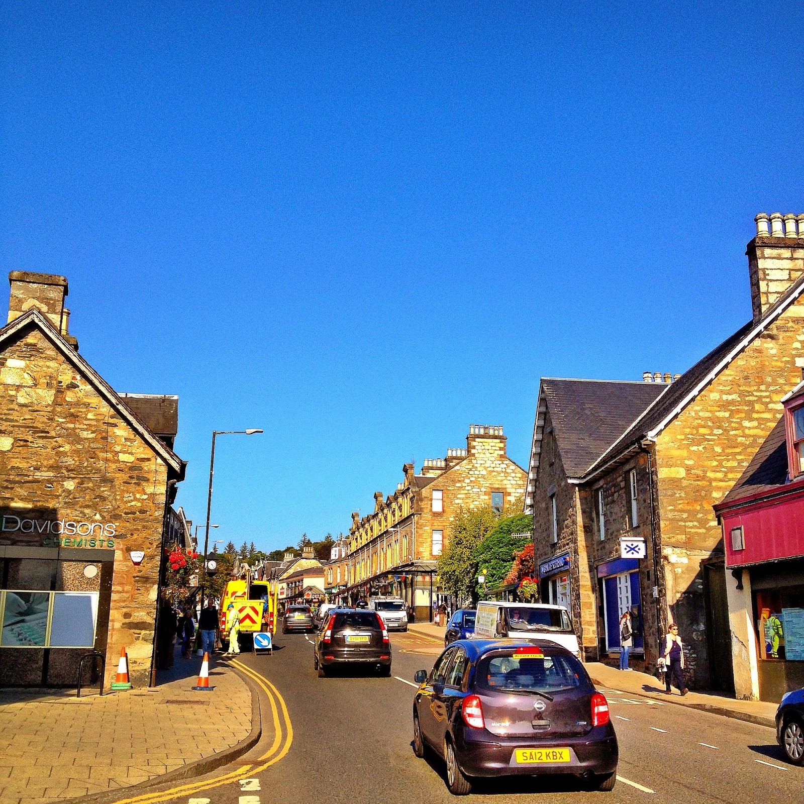 Craigatin House and Courtyard Pitlochry Scotland THINGS TO DO IN
