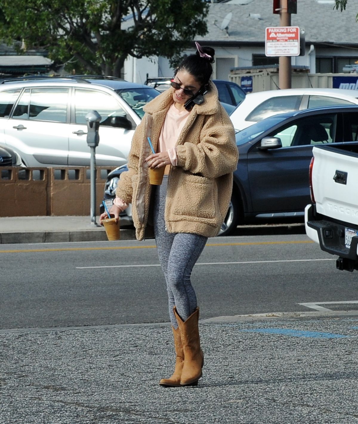 Vanessa Hudgens - running errands in Los Angeles 11/25/2018 – Celeb Central