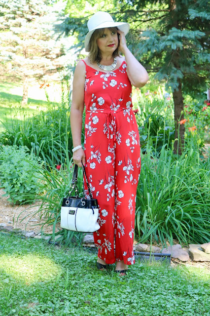 skies are blue jumpsuit
