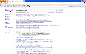 Hasil Posting Top Ranking 1 Google 2011 Setelah 96 Jam di Google Indonesia - Top Ranking 1 Google