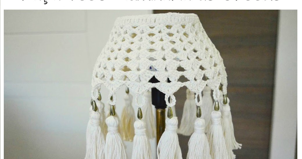 Aprendiz de Crocheteiras Luminária de Crochê