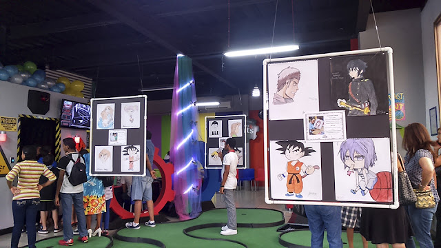 Exposición del curso de manga 