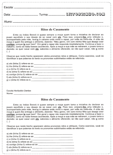 Interpretação de texto