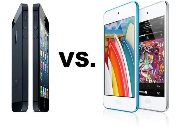 Apple iPod Touch vs iPhone 5 Specs Review