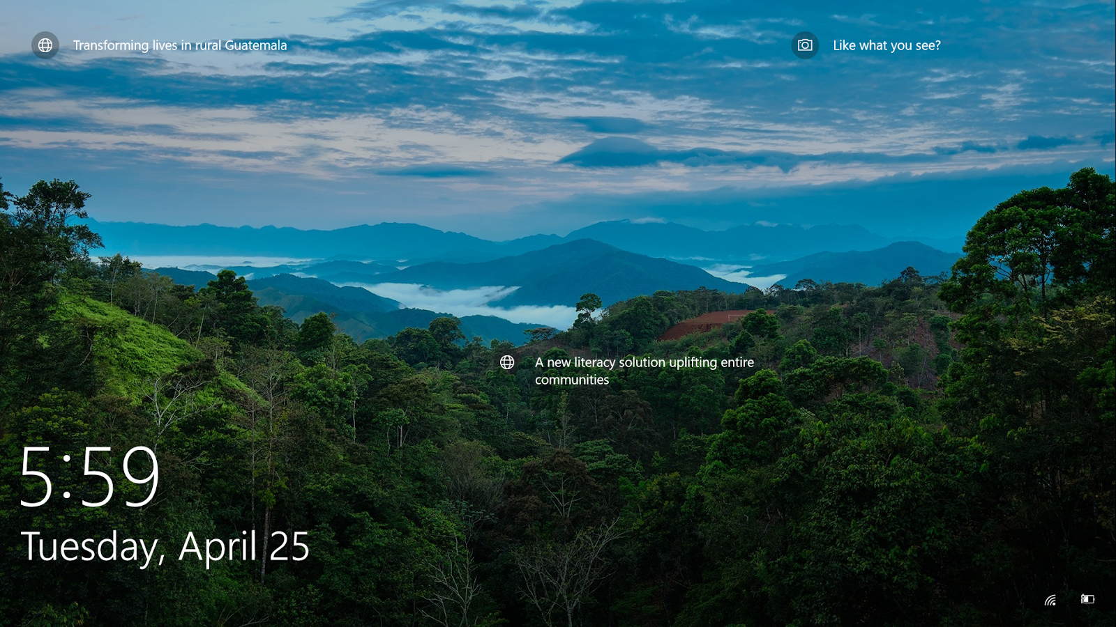 Windows 10 Lock Screen Nature Wallpapers