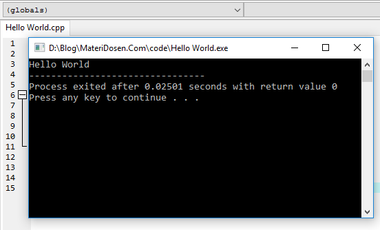 Membuat Hello World Di C Dengan Dev C Lengkap Penjelasan