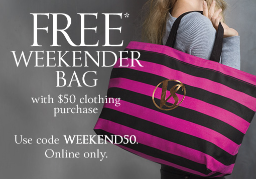 Style, Decor & More: Free Victoria's Secret Weekender Bag Offer! {EXPIRED!}