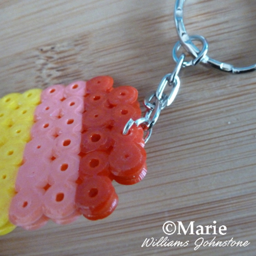 How to Make a Perler Bead Keychain Instructions
