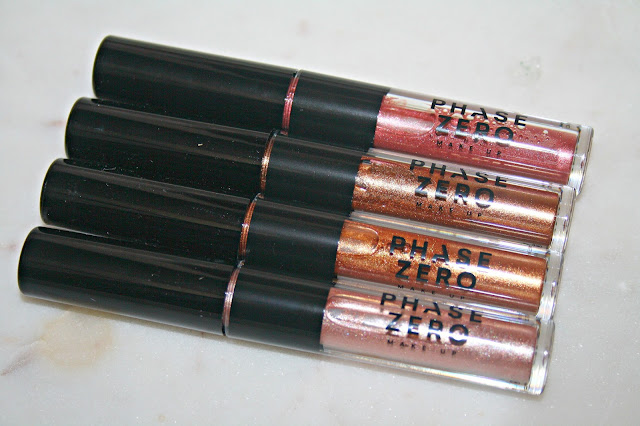 Phase Zero Makeup Liquid Eyeshadows