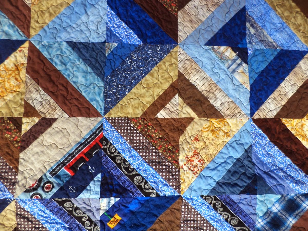 Kat & Cat Quilts The First Scrappy Strings Quilt