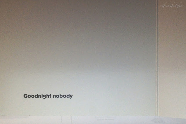 Goodnight nobody - Goodnight Moon