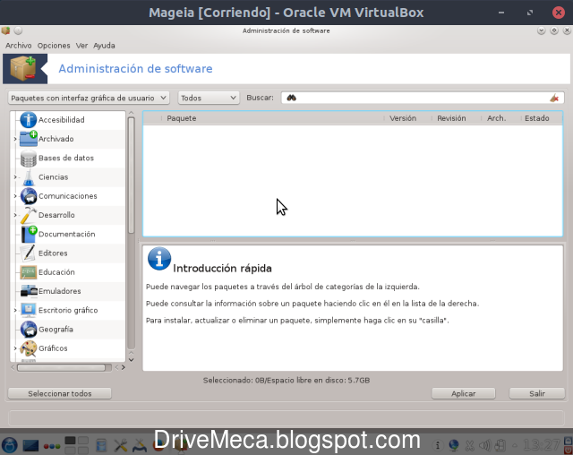 Drivemeca instalando Mageia Linux paso a paso