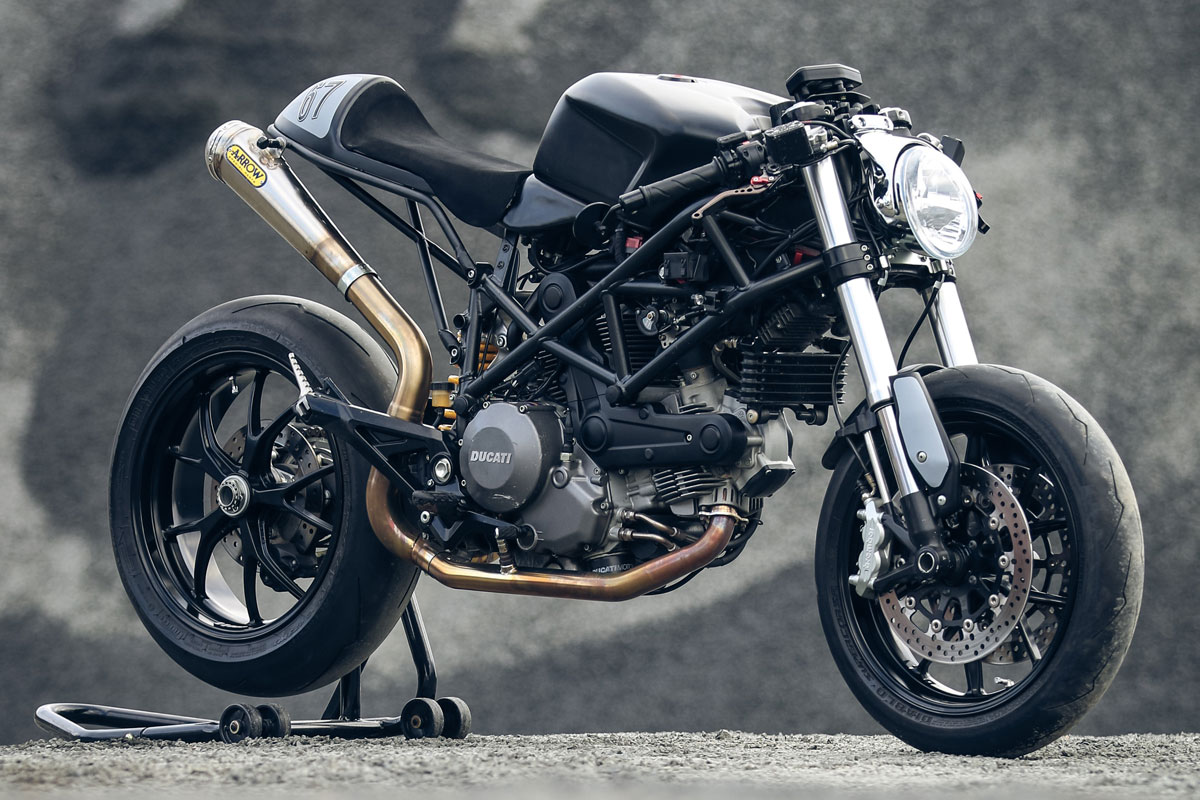 Remodelling a Motard - Ducati 796 HyperCafe ~ Return of the Cafe Racers