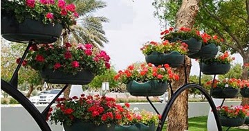 A mi manera: Excelente idea para decorar el jardín con llantas