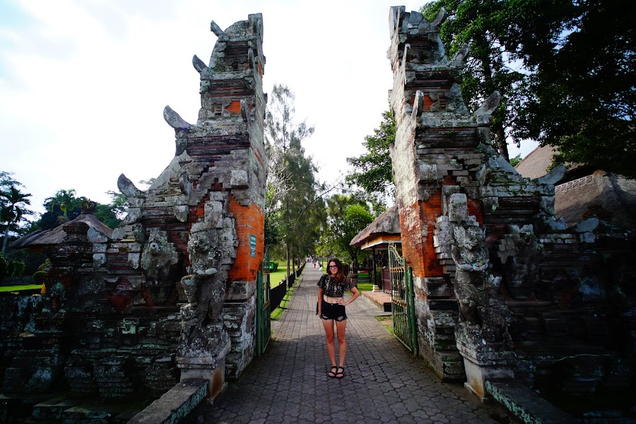 Pura Taman Ayun water temple in Bali