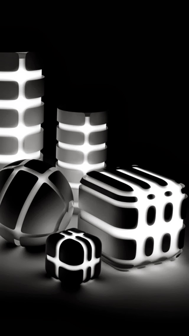 iphone 5s için en iyi 3 d duvar kağıtları iphone 5s için 3 d shapes