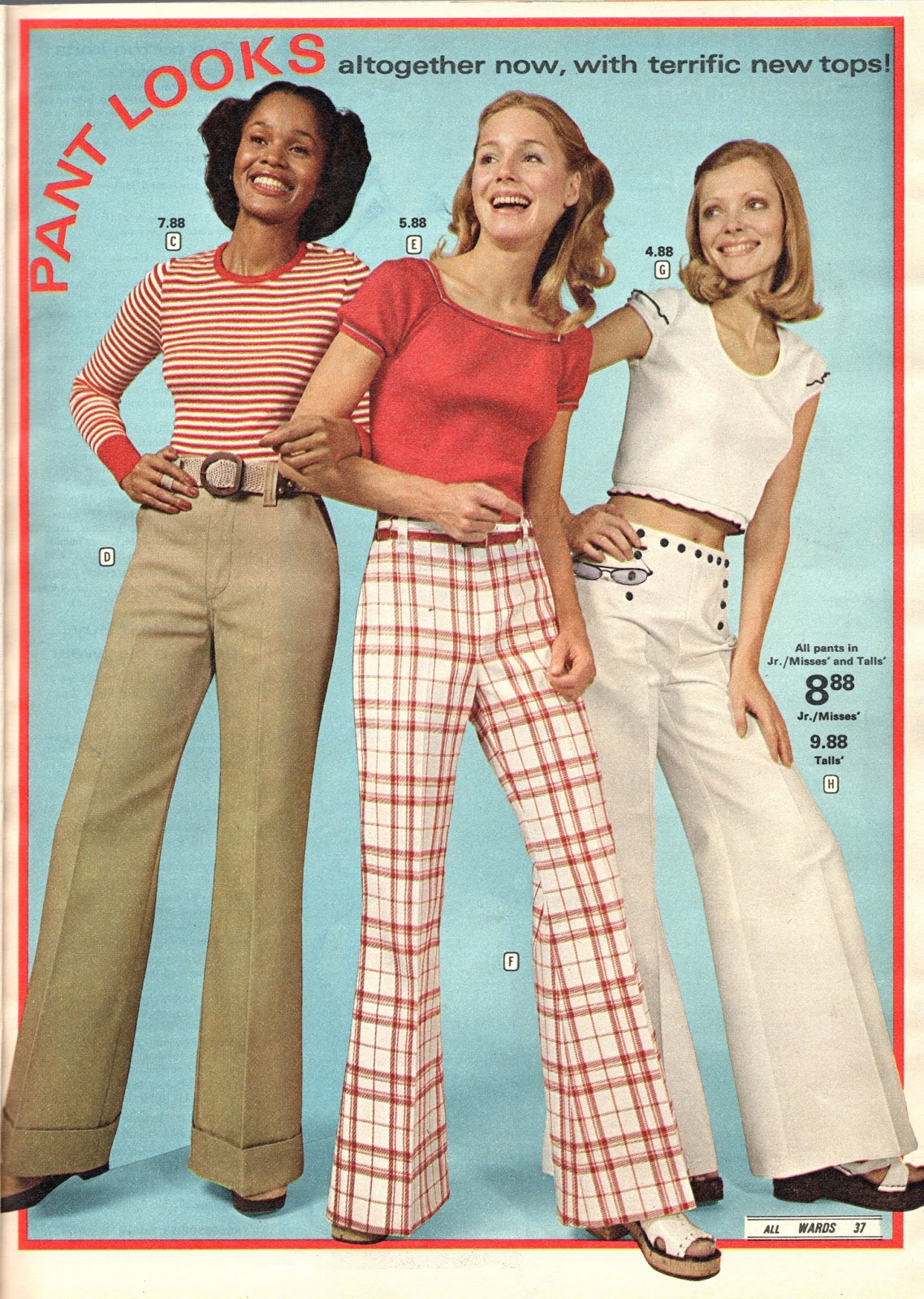 Kathy Loghry Blogspot: That's so 70s: High Rise Pants
