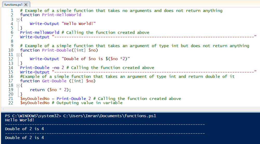 Fundamental of Powershell Scripting