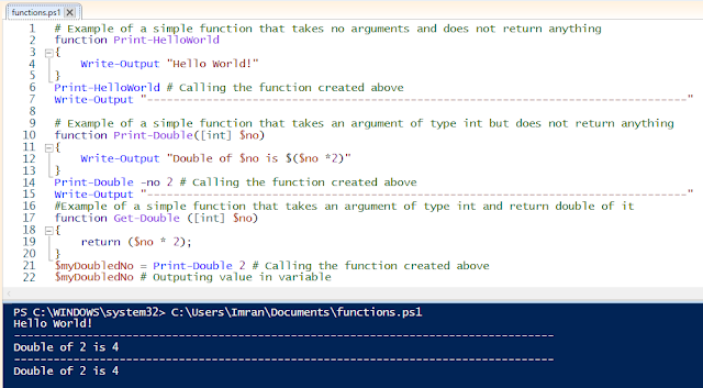 Fundamental of Powershell Scripting